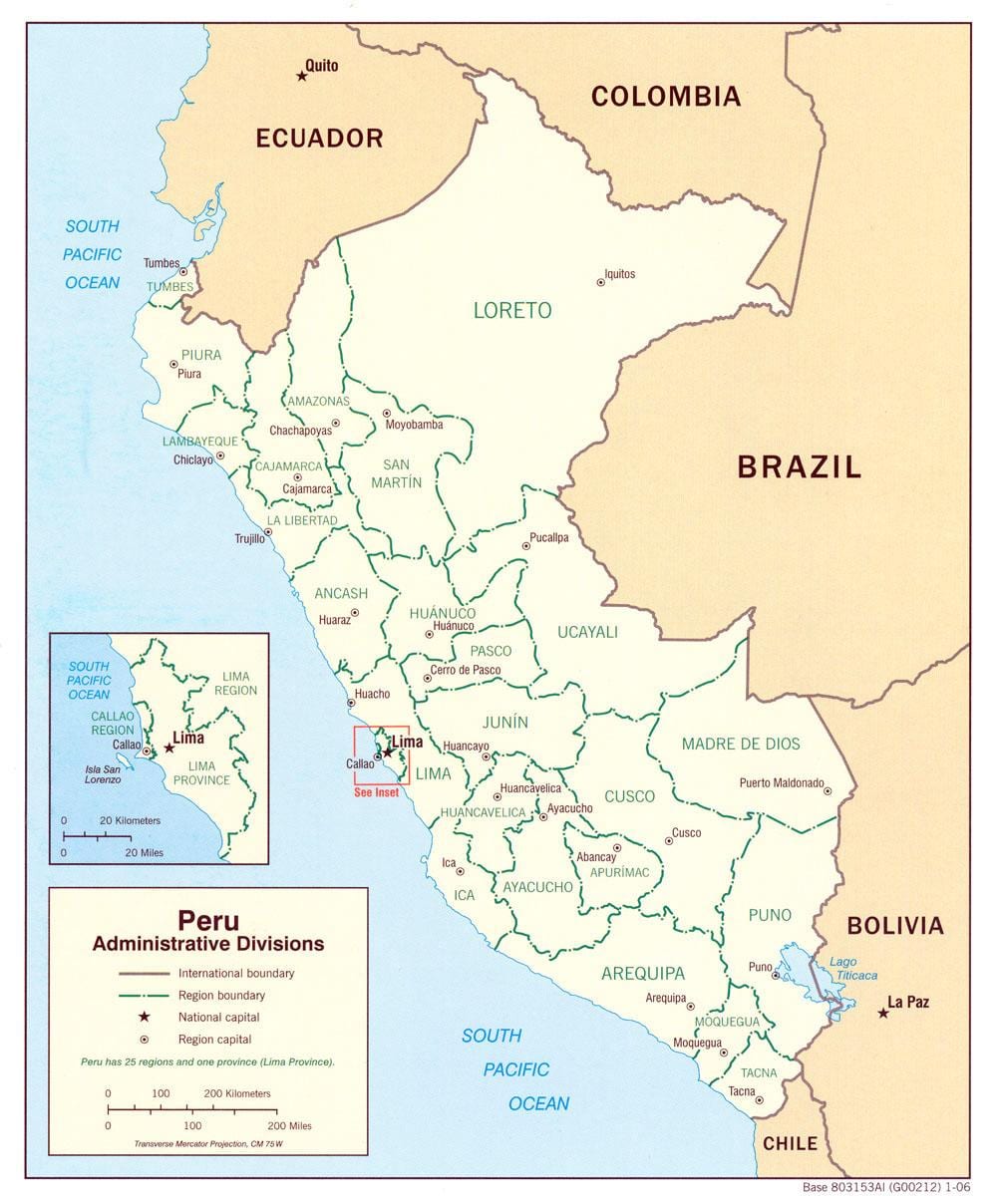 Mapa Lima technology center