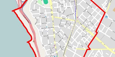 Mapa barranco Lima