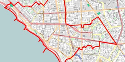 Lima miraflores mapě